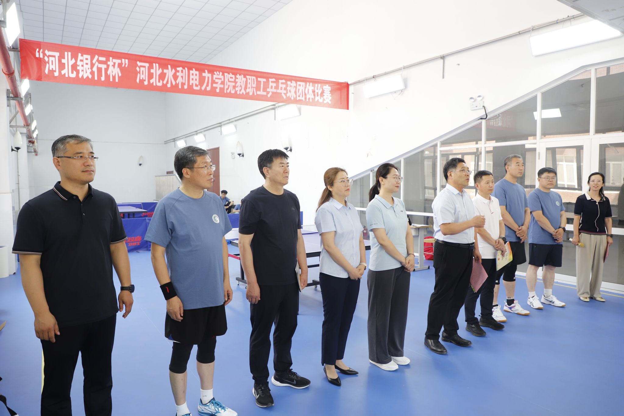 以球会友展风采 凝心聚力促和谐——“河北银行杯”牛博网页登录教职工乒乓球团体比赛圆满落幕